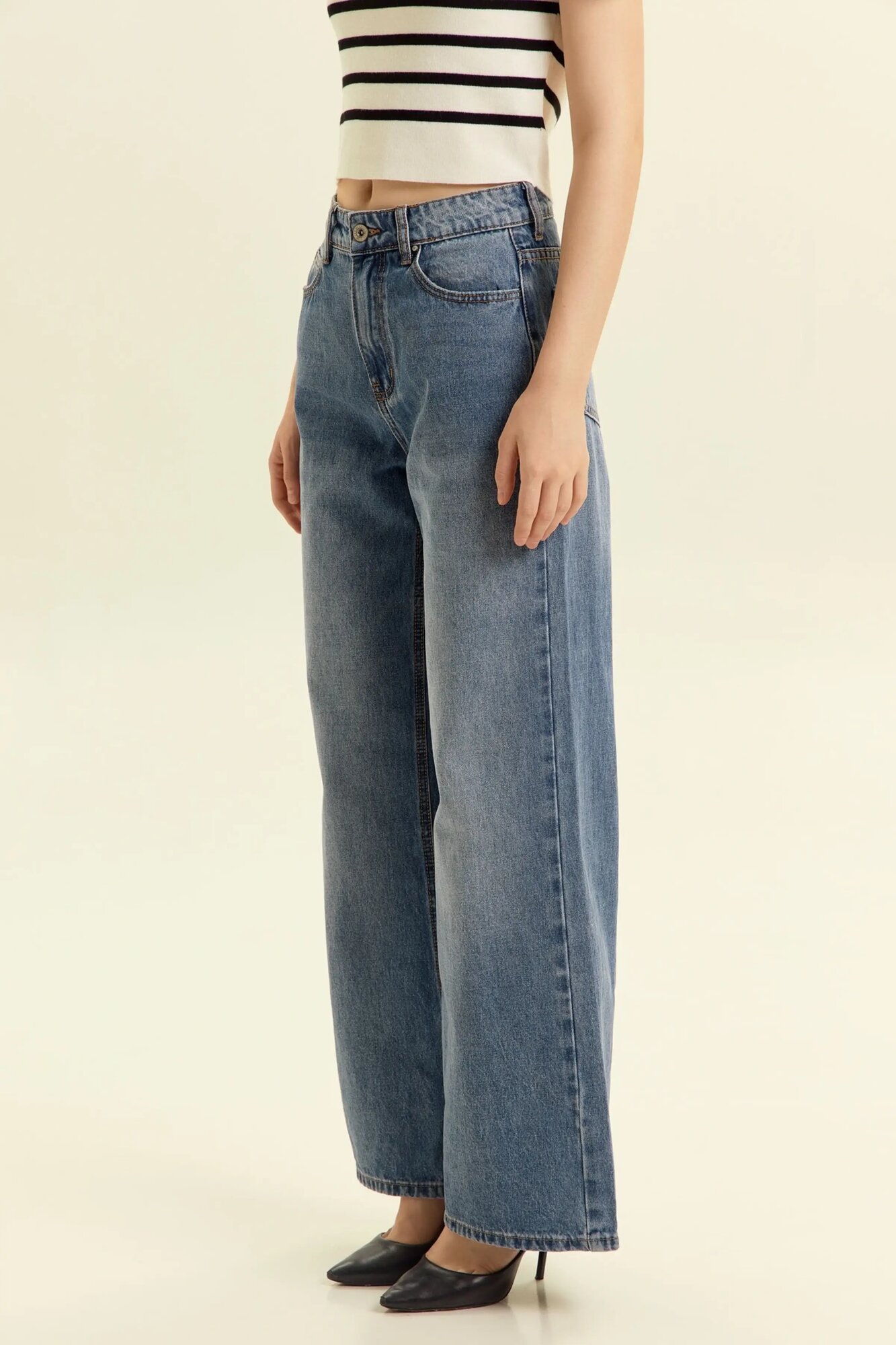 Джинсы Selfie, размер 26, светло-синий — фото 1