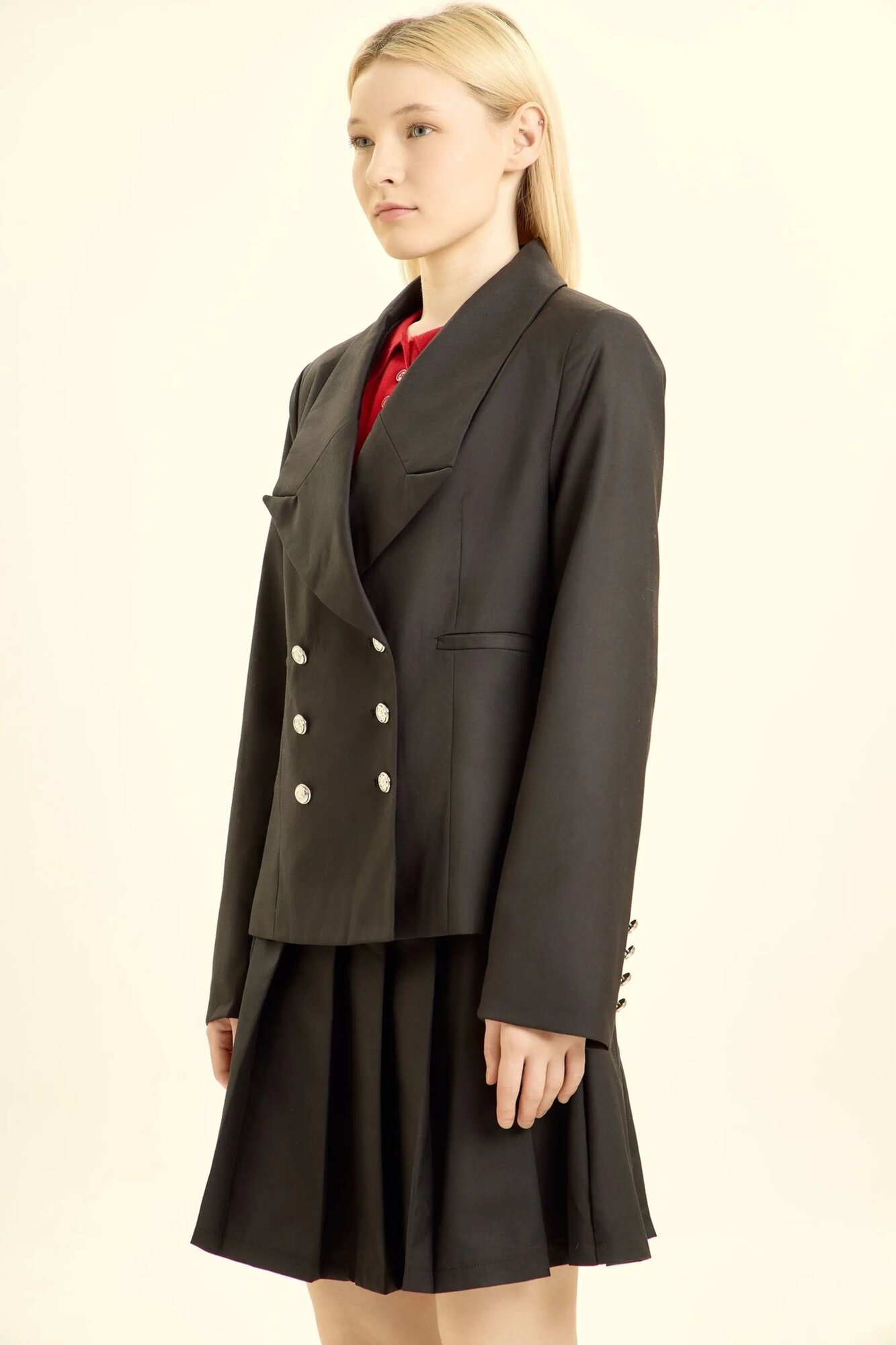 Пиджак Selfie, размер XS, черный — фото 1