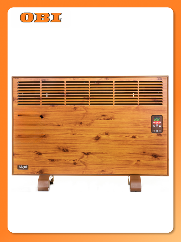 Конвектор iVigo EPK4570E10 настенный напольный 1000Вт Х-образный нагреватель дерево