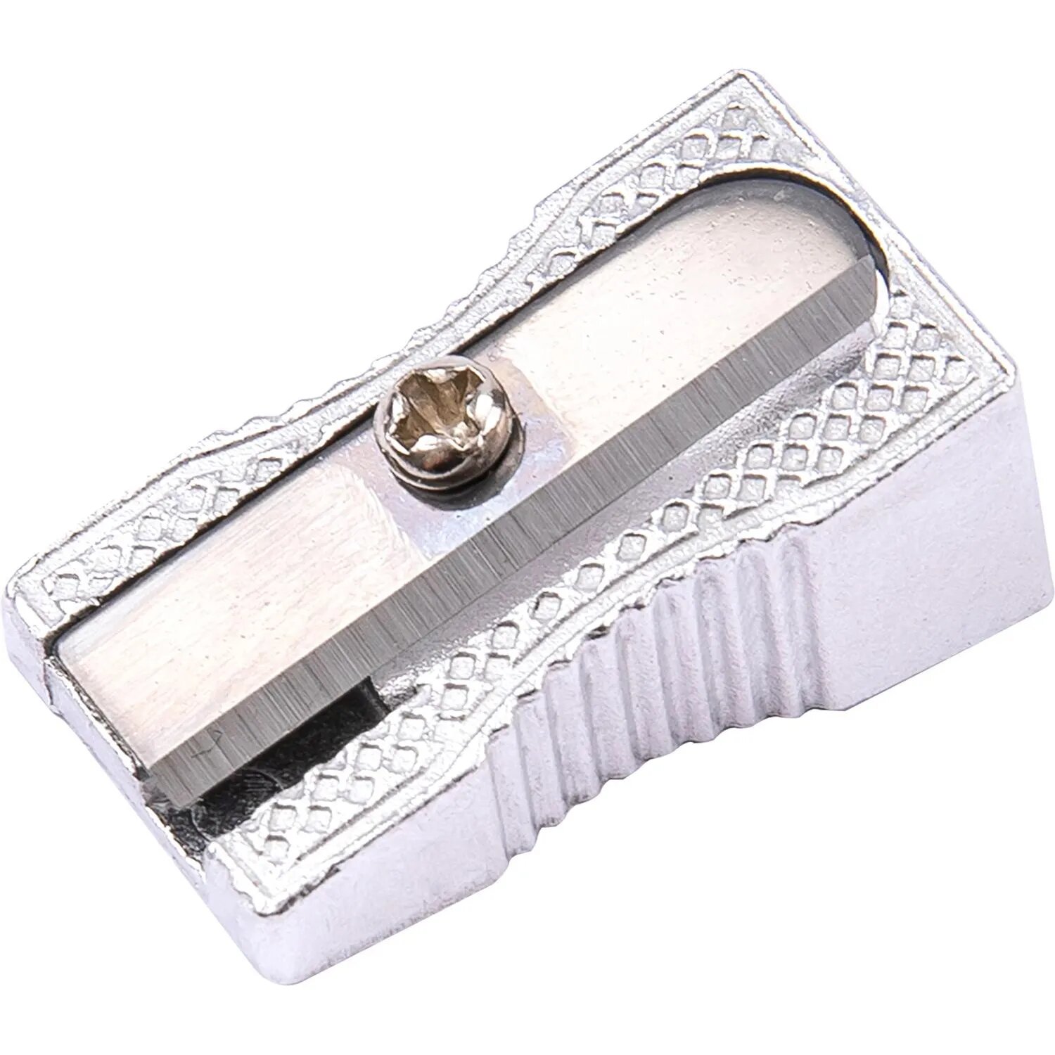 Точилка ручная Deli, 1 отверстие, алюминиевый сплав, стальное лезвие Deli