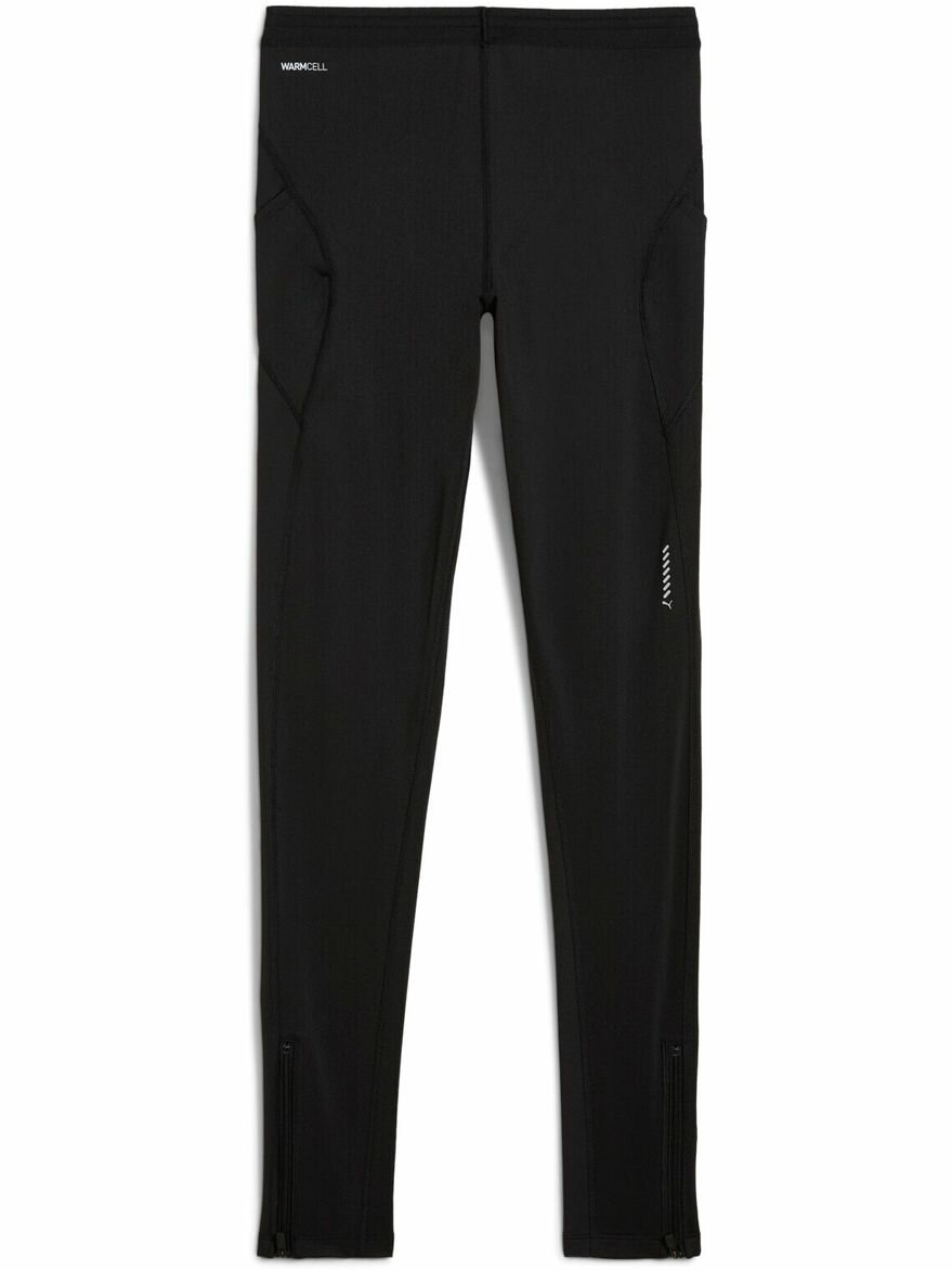 Тайтсы PUMA M Run Microfleece Tight, размер XXL, черный — фото 1
