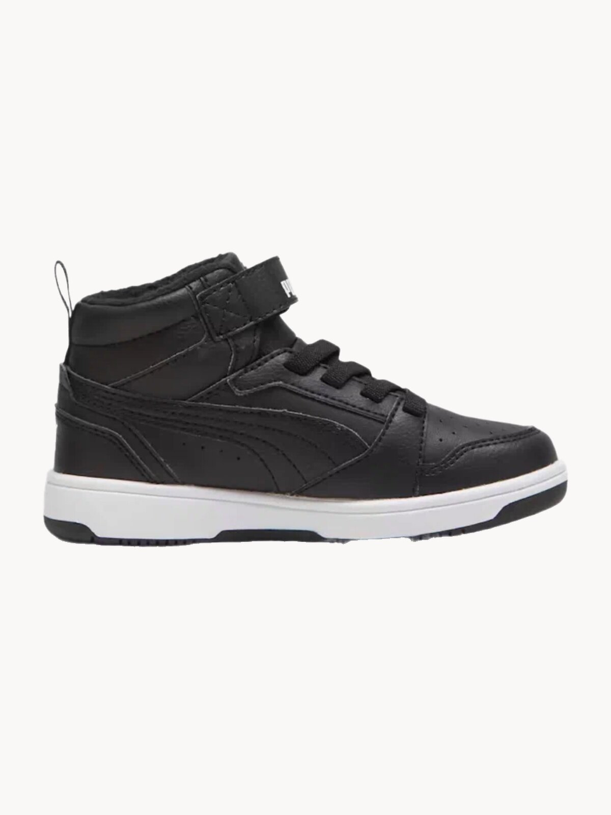 Кеды PUMA Rebound V6 Mid WTR, размер 2, черный