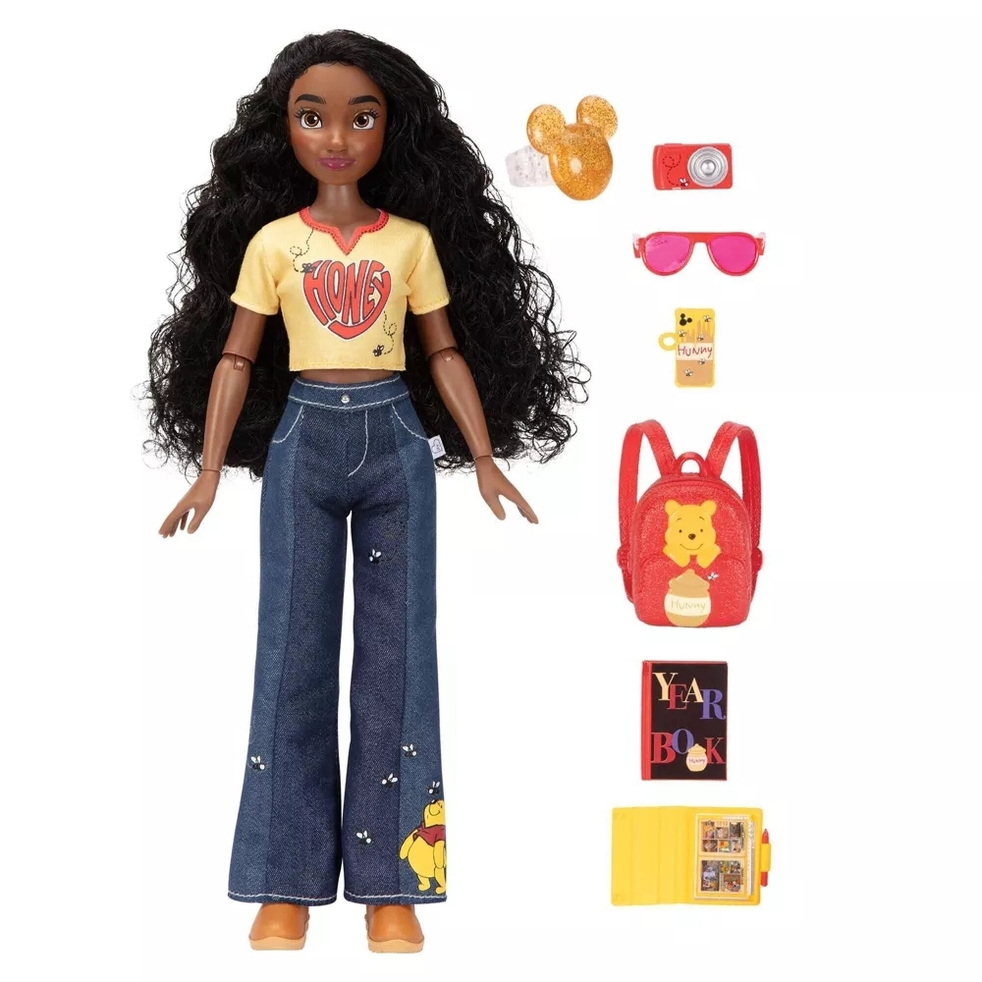 Кукла Disney "Винни Пух", шарнирная, 13 точек артикуляции, с аксессуарами — фото 1