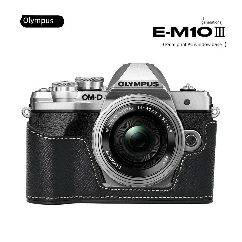Камерная подставка с рисунком для Olympus PEN E-M10 Mark III, черный, для компактных зеркальных камер