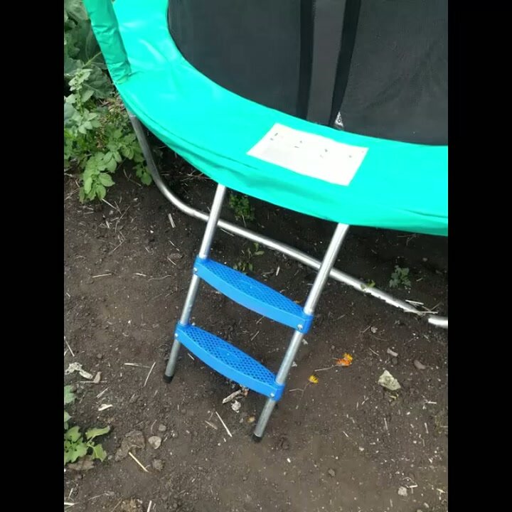 Лестница для батута 10ft Perfetto Sport PS-513, 86х27см синяя — фото 1