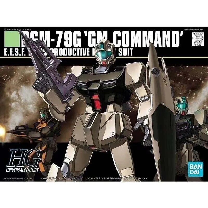 Bandai Gundam HGUC GM Command Suit модельBandai Gundam HGUC GM Command Suit модель