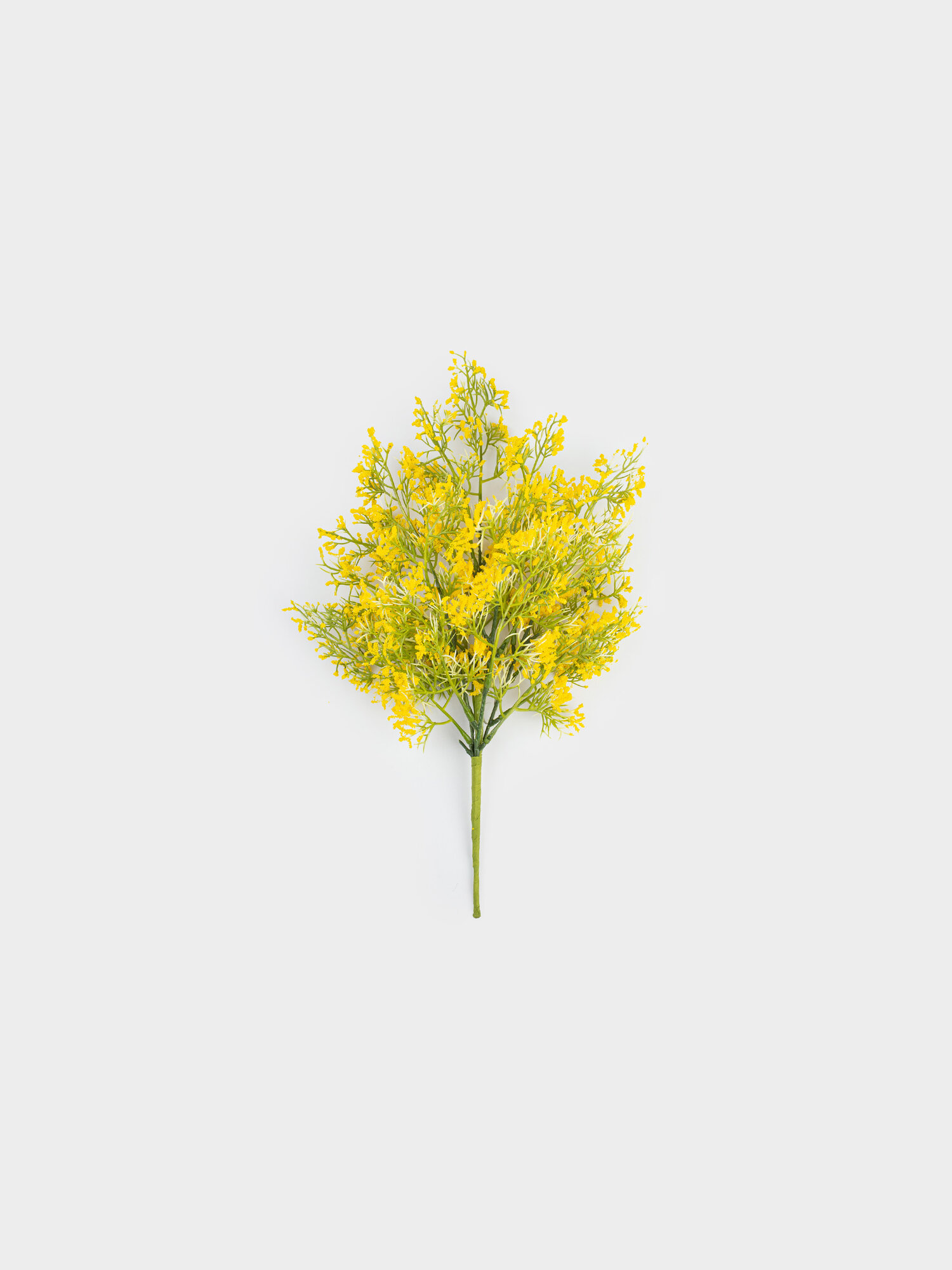 Ветка декоративная, 43 см, пластик/бумага, Желтые цветы, Flower garden, Kuchenland