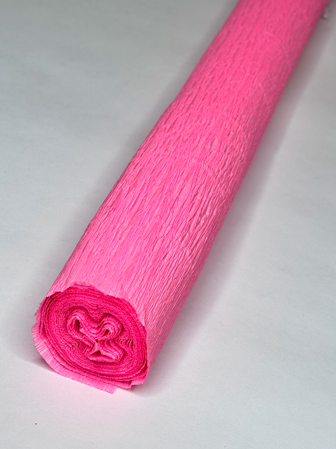 Гофрированная бумага, розовая крепированная бумага для украшения, поделок и упаковки