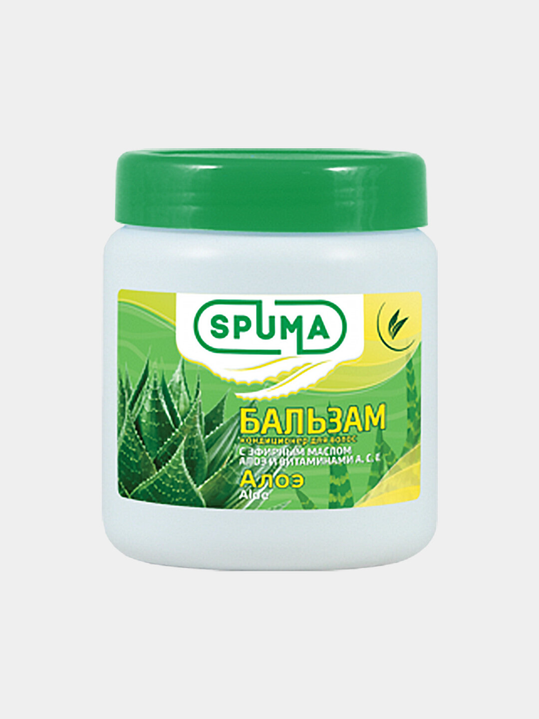 Бальзам для волос Eclair "SPUMA", кремовый, для сухих волос, с алоэ, 500 мл