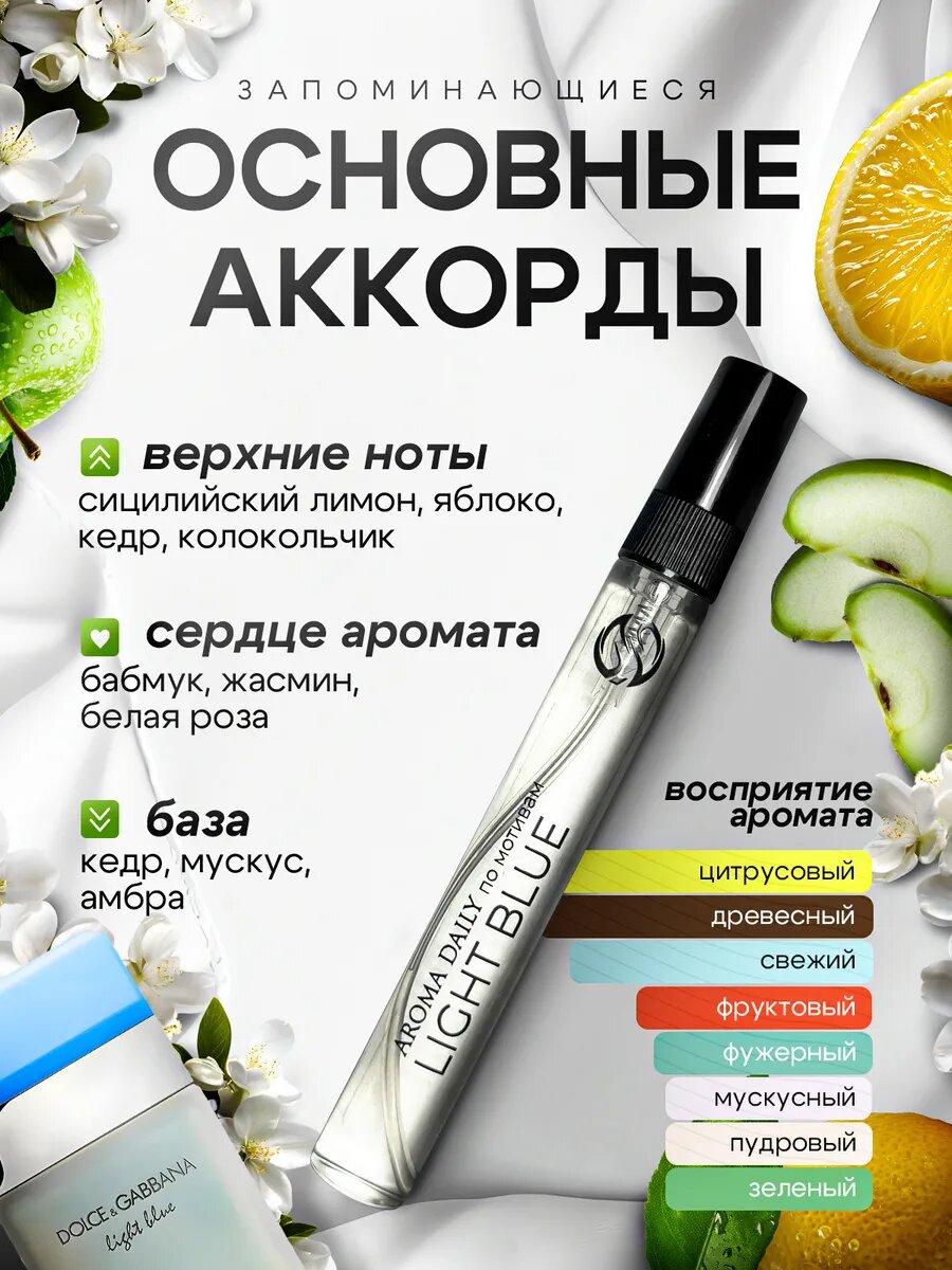 Atir Dolce & Gabbana "Light Blue", ayollar uchun parfyumlangan suv, 5 ml — фото 1