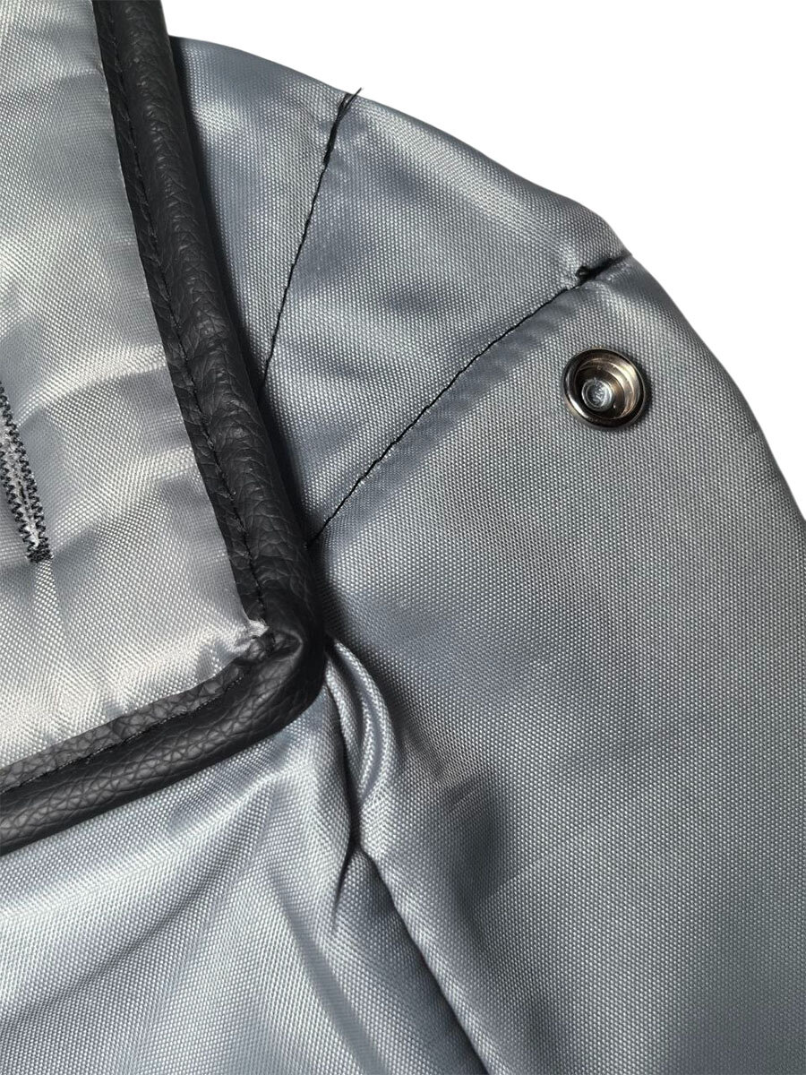 Чехол Kenga, для стульчика для кормления, из экокожи, водостойкий, розовый — фото 1