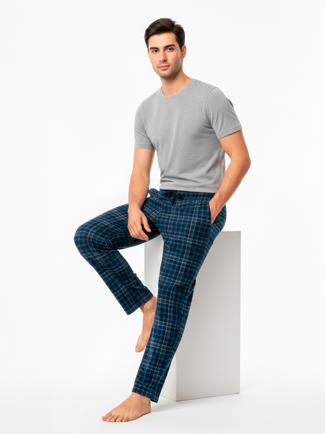 Брюки neo, размер xl, темно-синий — фото 1