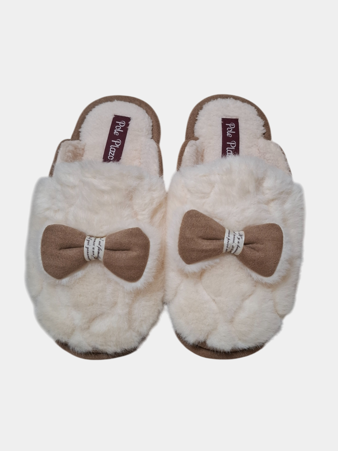 Тапочки, размер 40-41, бежевый — фото 1