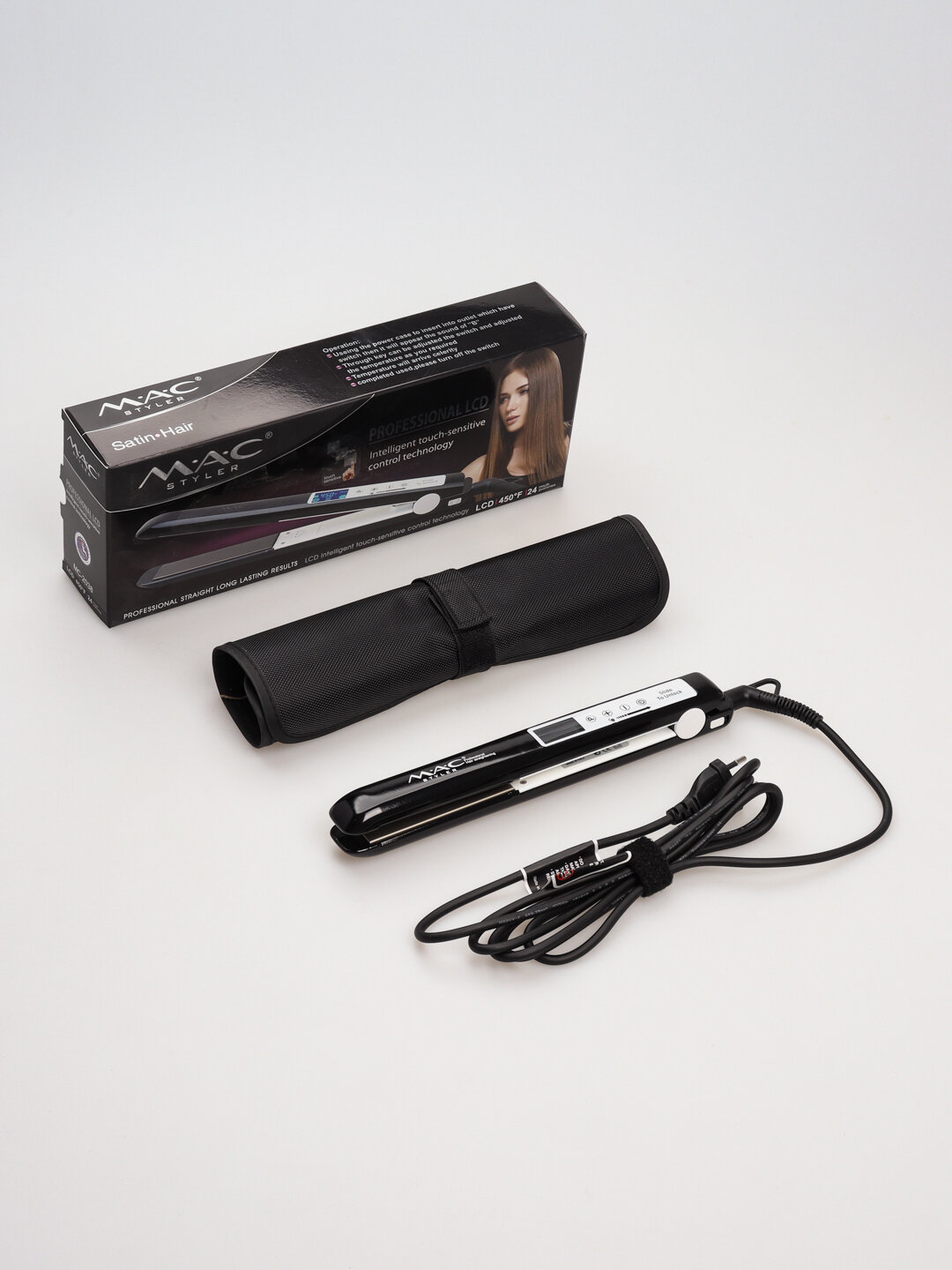 Профессиональный утюжок MAC STYLER MC, выпрямитель для волос