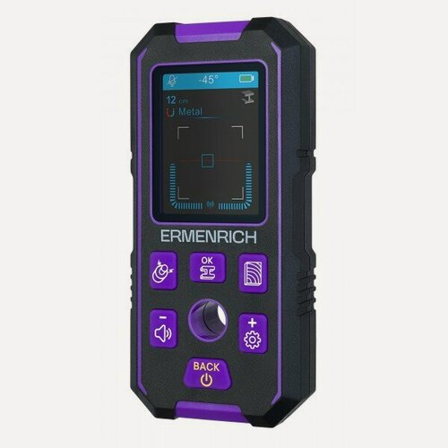 Изображение товара Детектор скрытой проводки Ermenrich Ping SM70