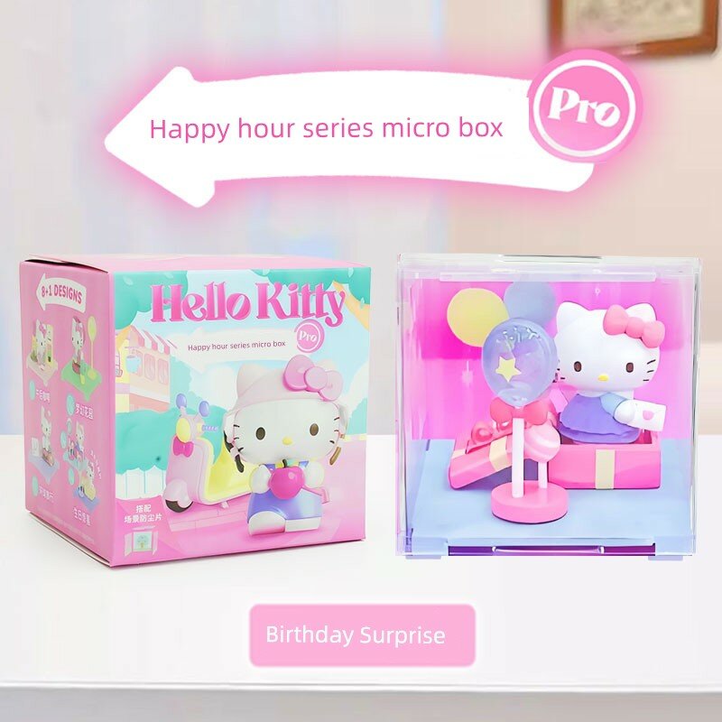 Официальный лицензированный Hello Kitty Pro Series День рождения сюрприз подтверждение распаковки коллекционная