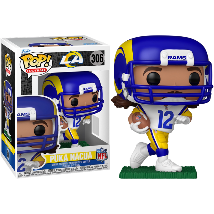 Фигурка Funko POP Национальной футбольной лиги (NFL) Пука Накуа 10 см, официально лицензированная коллекционная игрушка