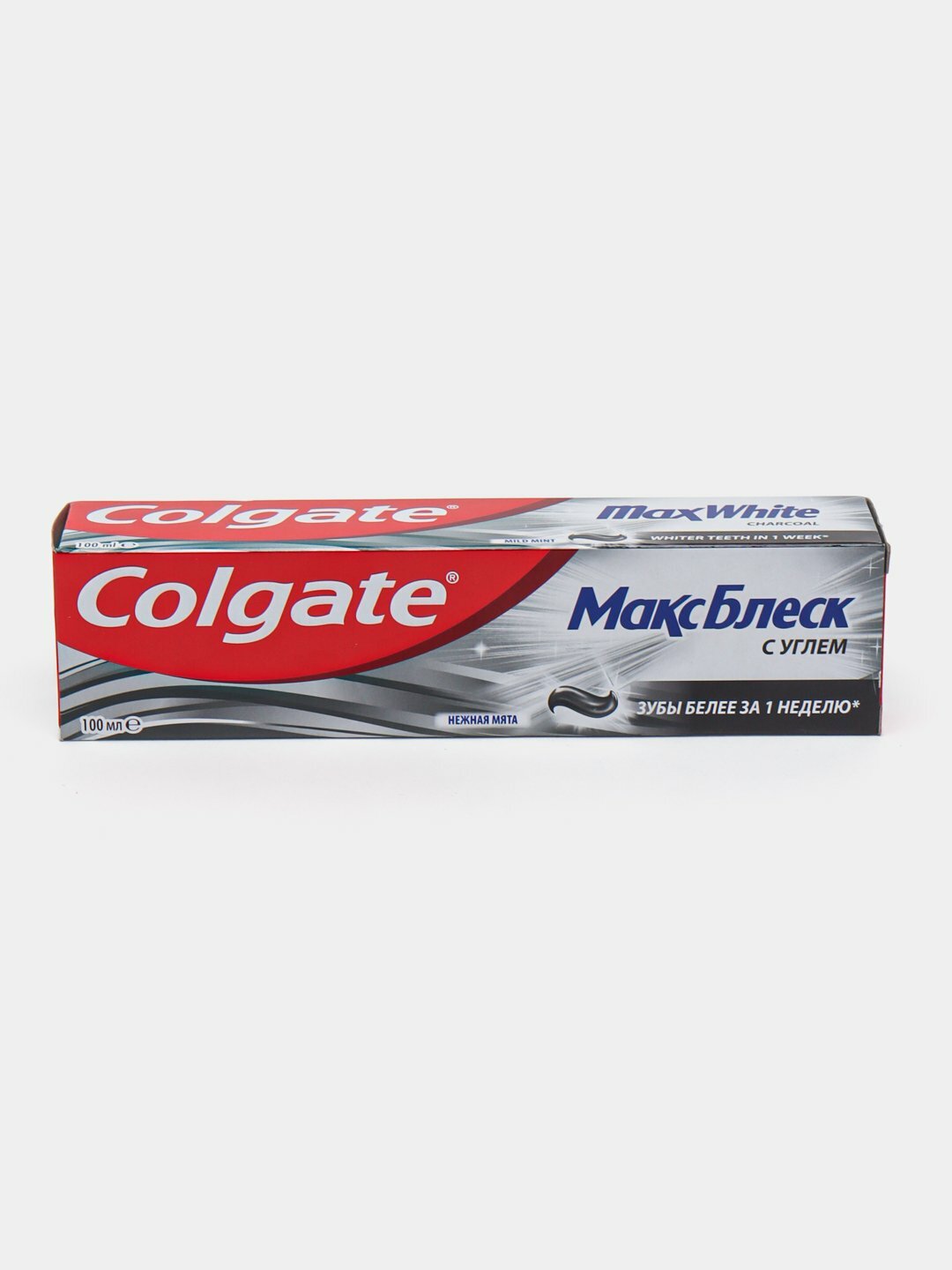 Зубная паста Colgate "Блеск с углем и вкус нежной мяты", 100мл