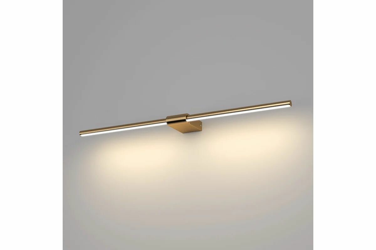 Настенный светодиодный светильник Elektrostandard 40125/led/ luar латунь a062893