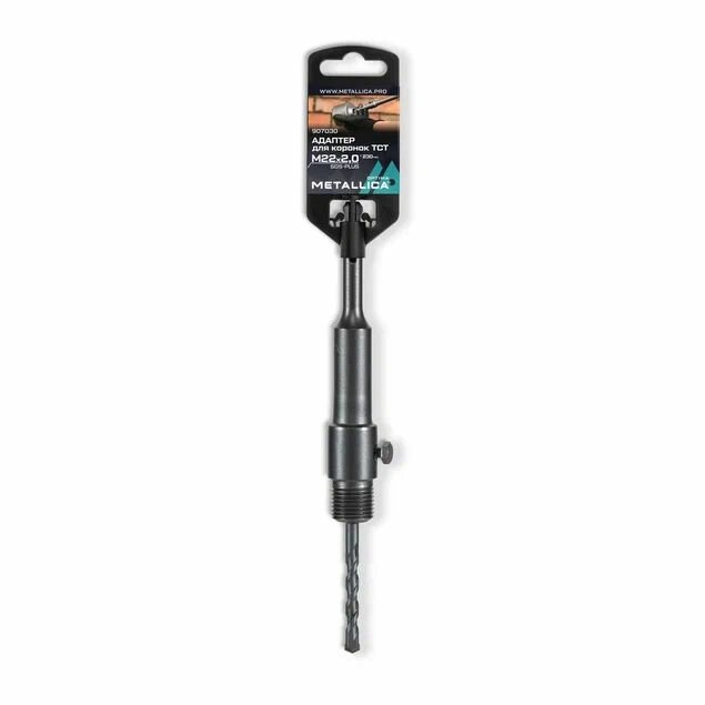 Адаптер SDS-plus METALLICA Optima 230/160 мм для коронок тв. спл. М22х20 мм с сверлом 907030