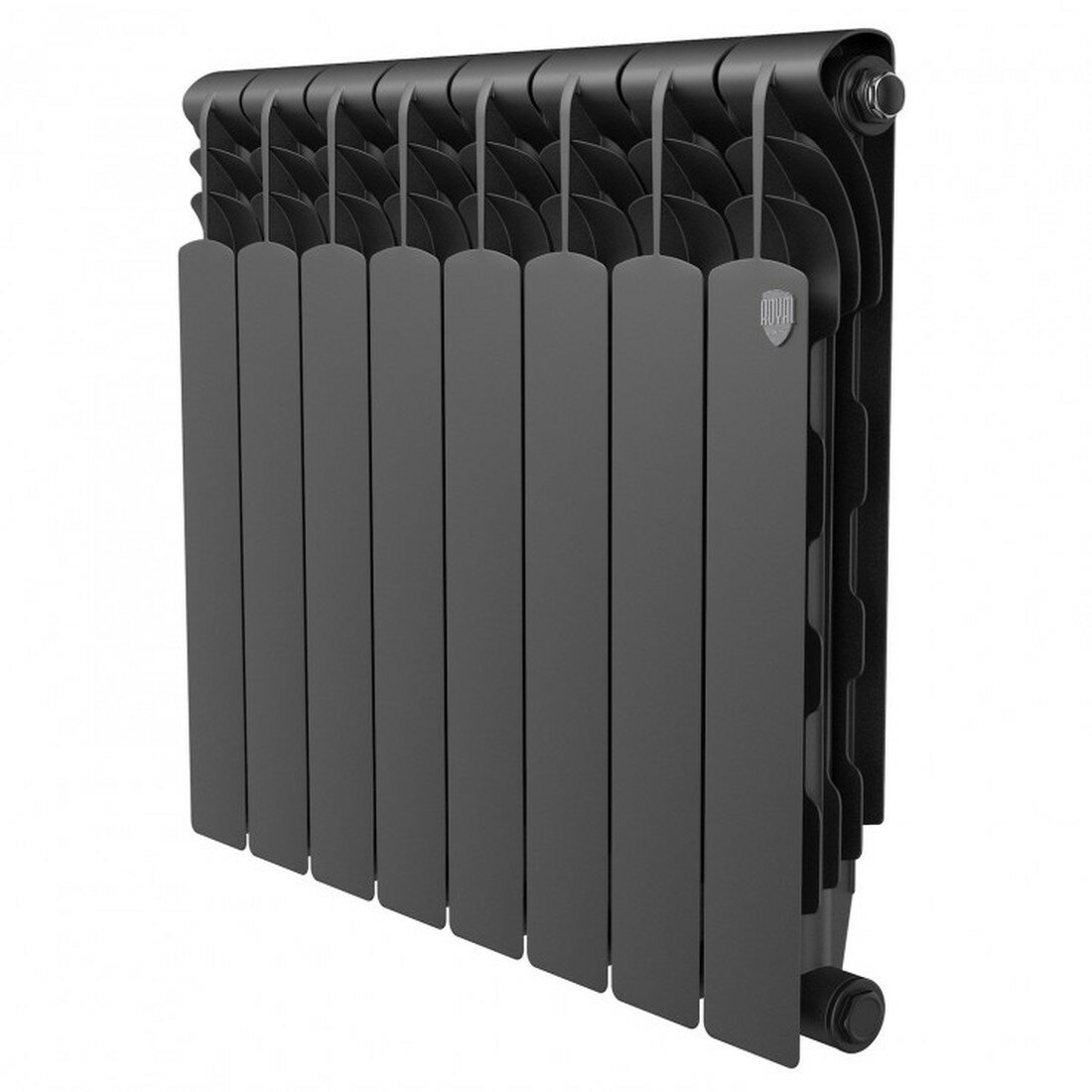 Радиатор Royal Thermo Revolution Bimetall 500 2.0/Noir Sable Black 8 секций
