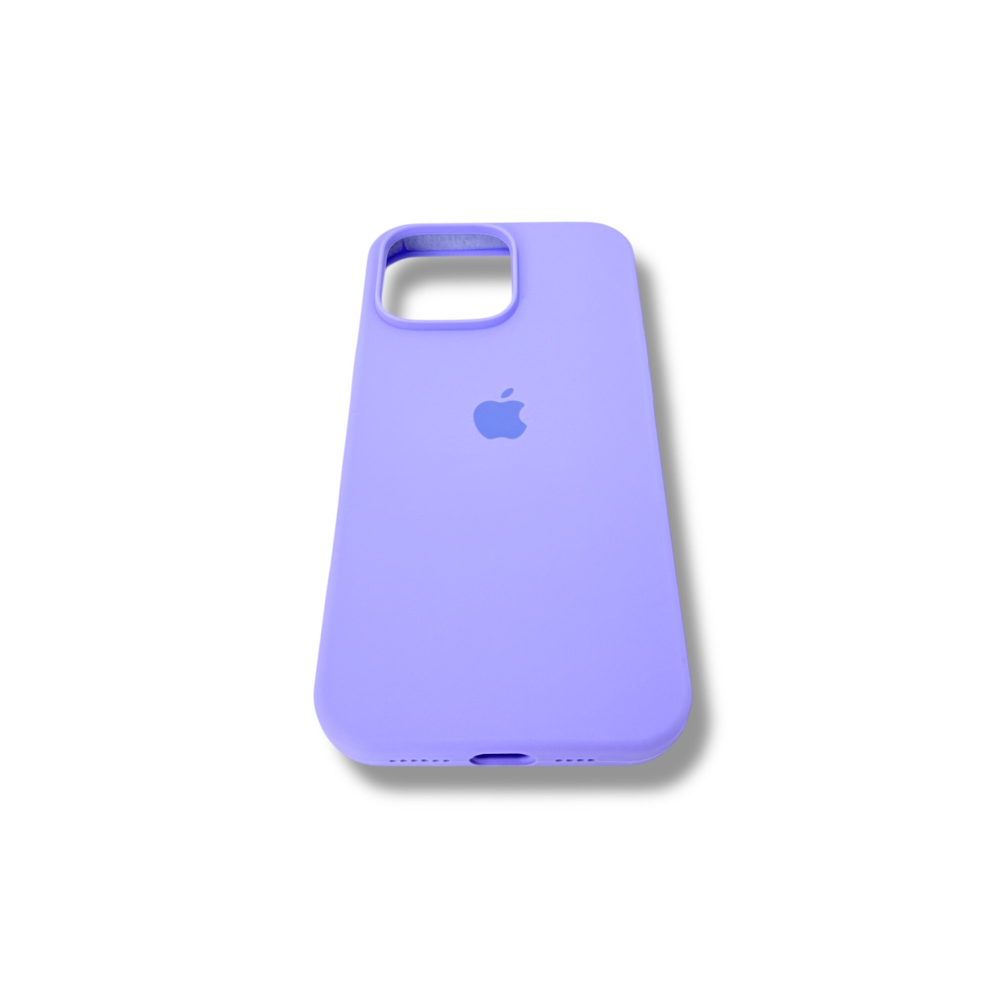 Силиконовый чехол с бархатной подкладкой для iPhone 13 Pro Max – премиум защита — фото 1