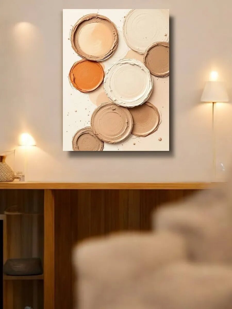 Картина под лепнину