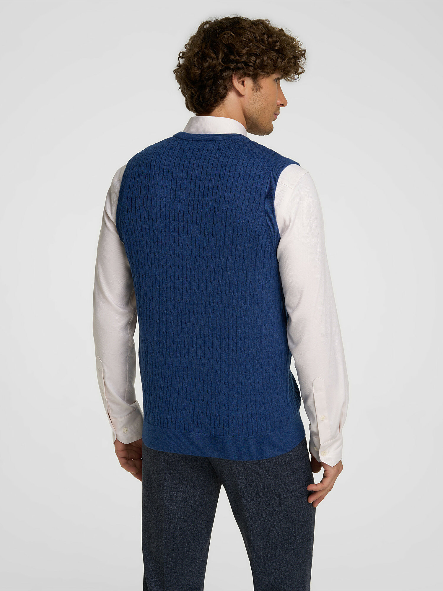 Жилет HENDERSON Осень-зима 2025, размер 52, синий — фото 1