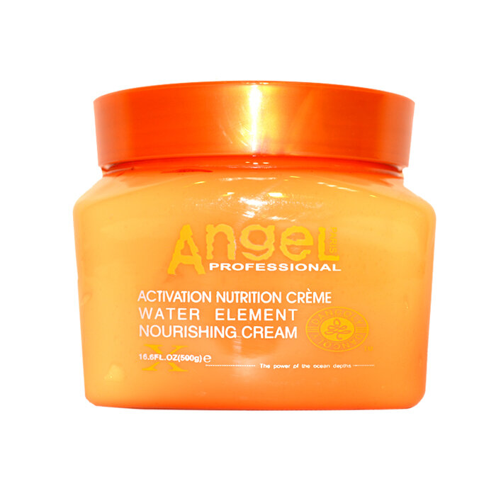 Angel Professional Крем-маска для волос с коллагеном и экстрактом морских водорослей питательная и восстанавливающая Water Element Nourishing Cream, 500 мл