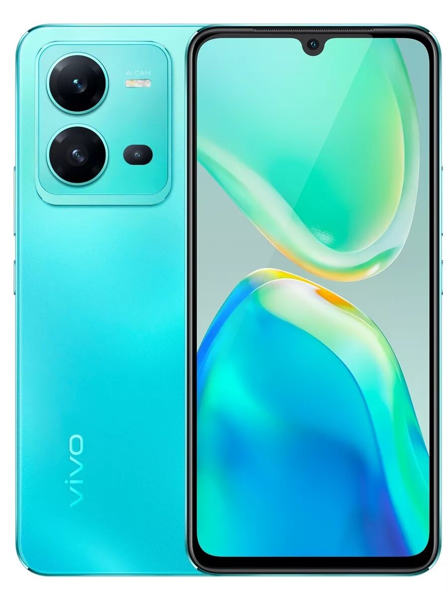 Смартфон Vivo V25, 8/256ГБ, AMOLED, 6.44", 90 Гц, Android 12 — фото 1