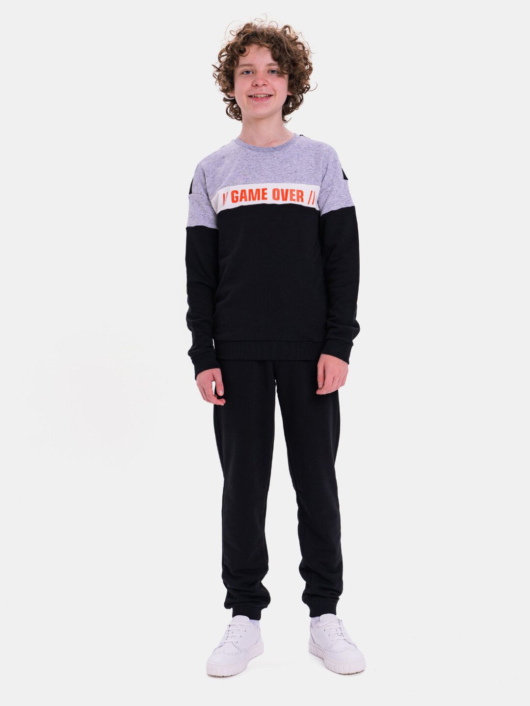 Брюки спортивные neo, размер 140, черный — фото 1