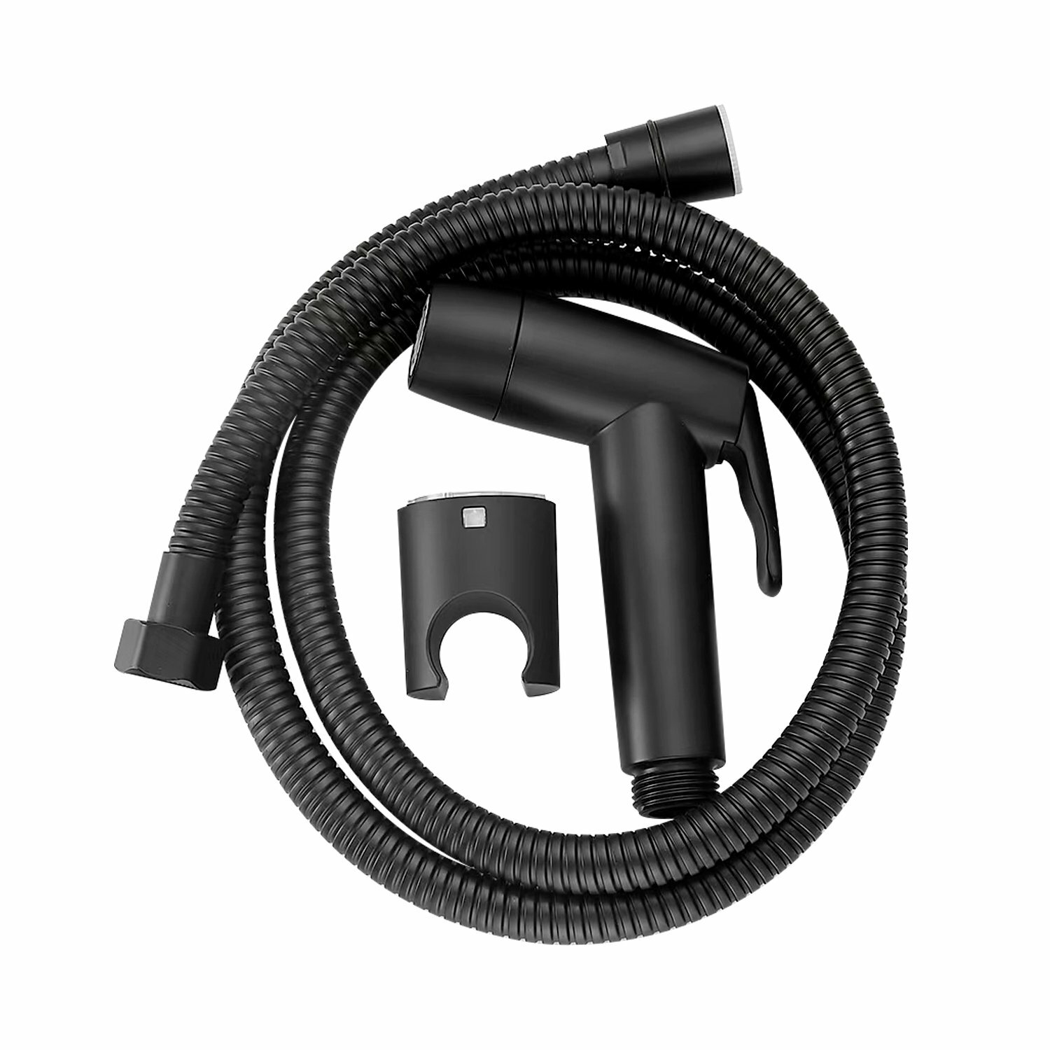 Комплект для гигиенического душа Raglo R460.50.06 лейка 2 режима шланг 12 м сталь черный