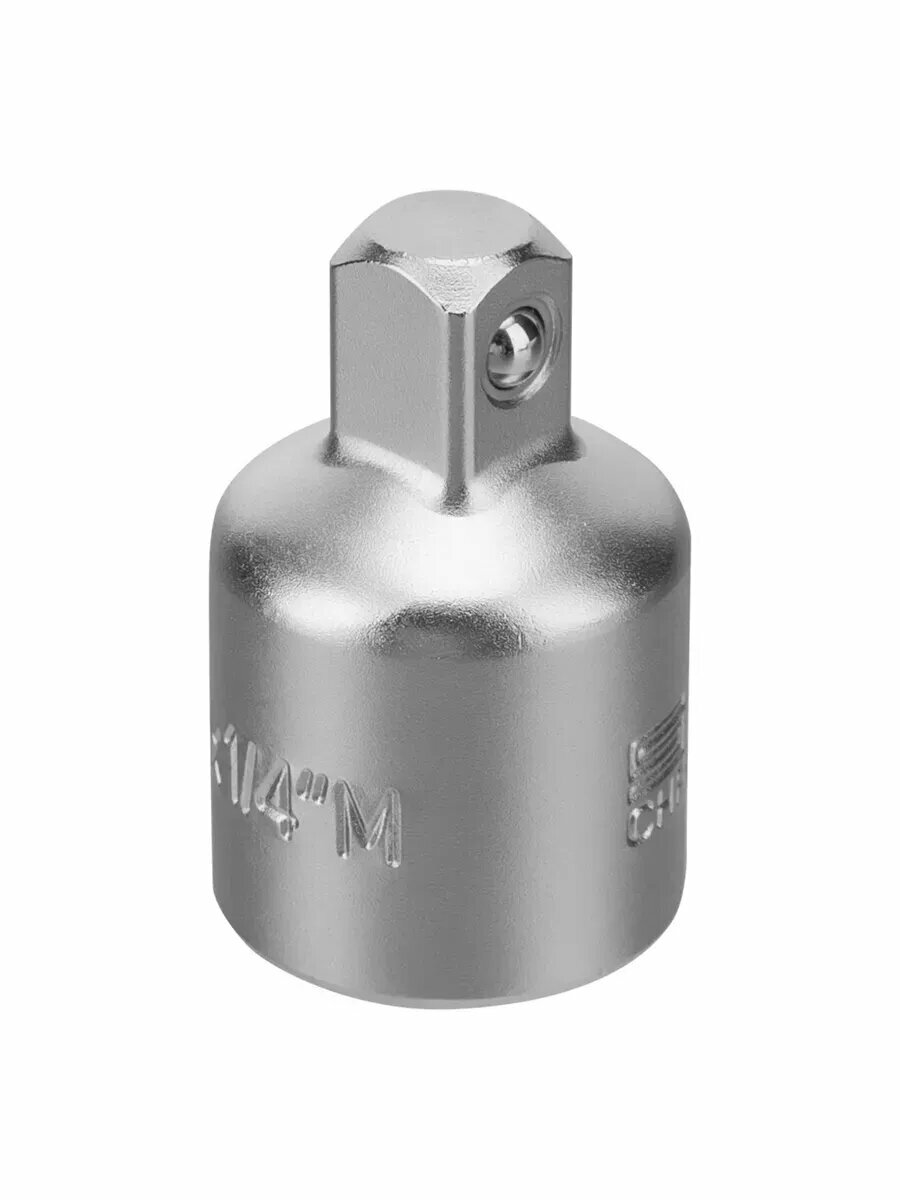 Переходник 3/8F x 1/4 M CrV Stels 13901