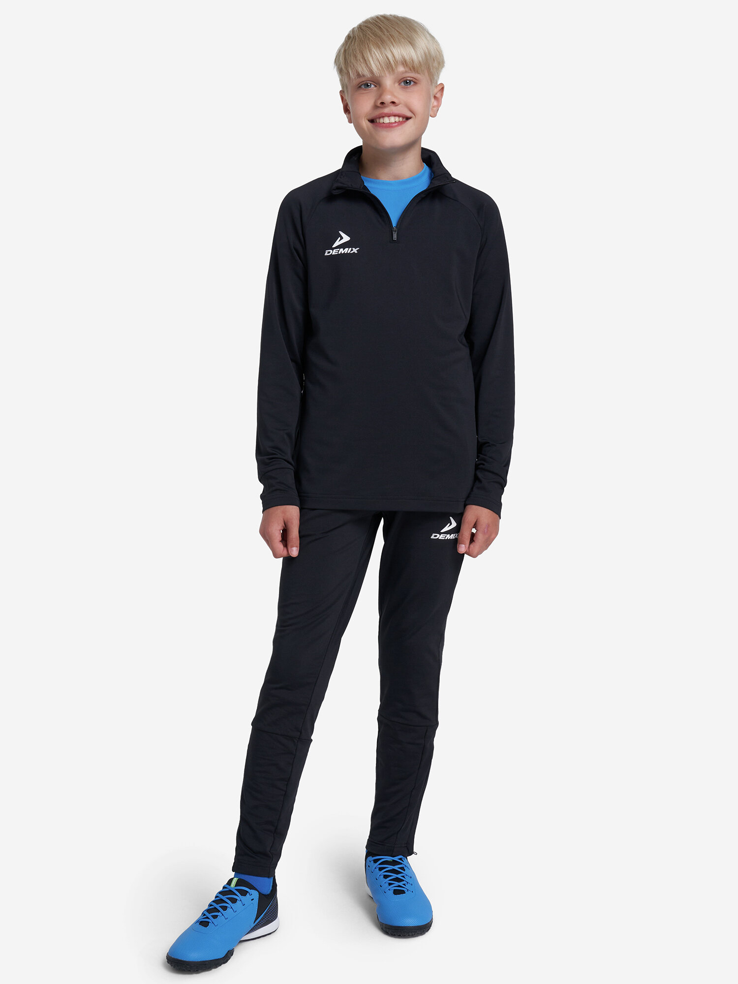 Олимпийка Demix, размер 158-164, черный — фото 1