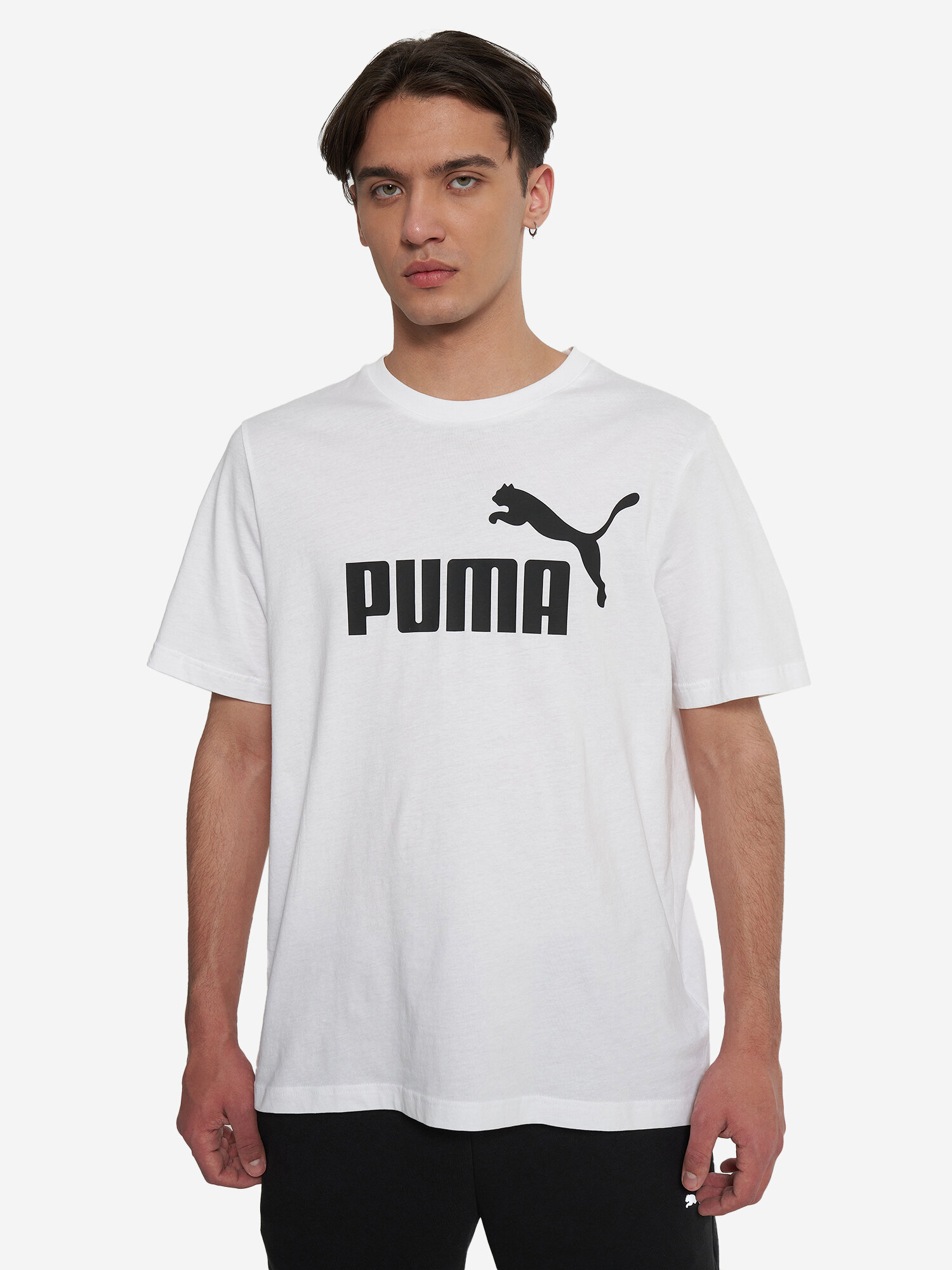 Футболка спортивная PUMA, размер M, белый — фото 1