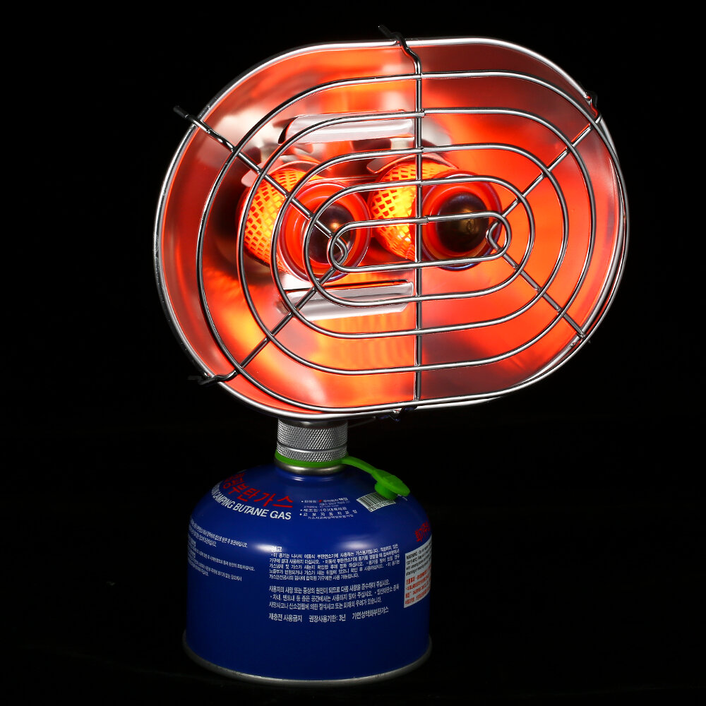 Двойной нагреватель для улицы портативный инфракрасный луч походная нагревательная плита газовая плита
