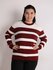 Свитер женский в полоску, с длинным рукавом
