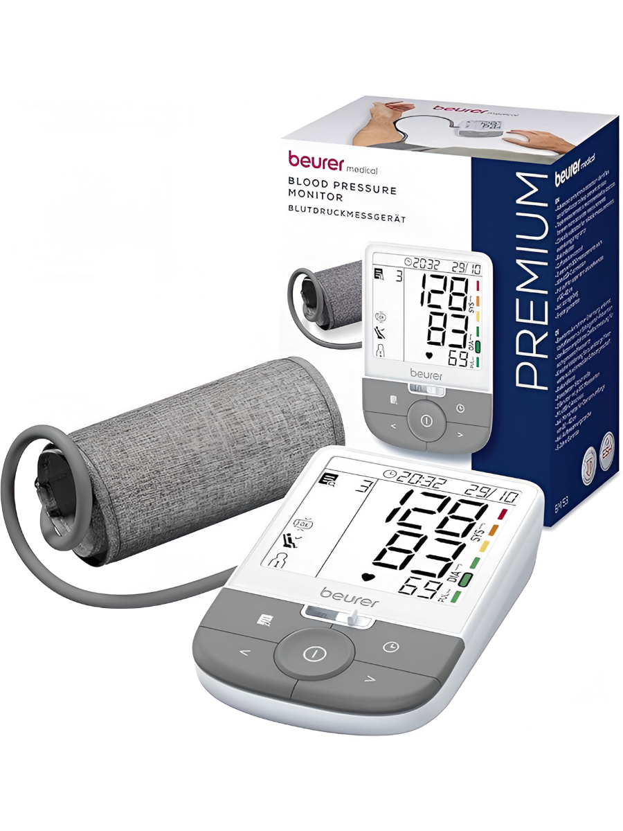Тонометр Beurer BM53 автоматический на плечо 22–42 см 2 пользователя