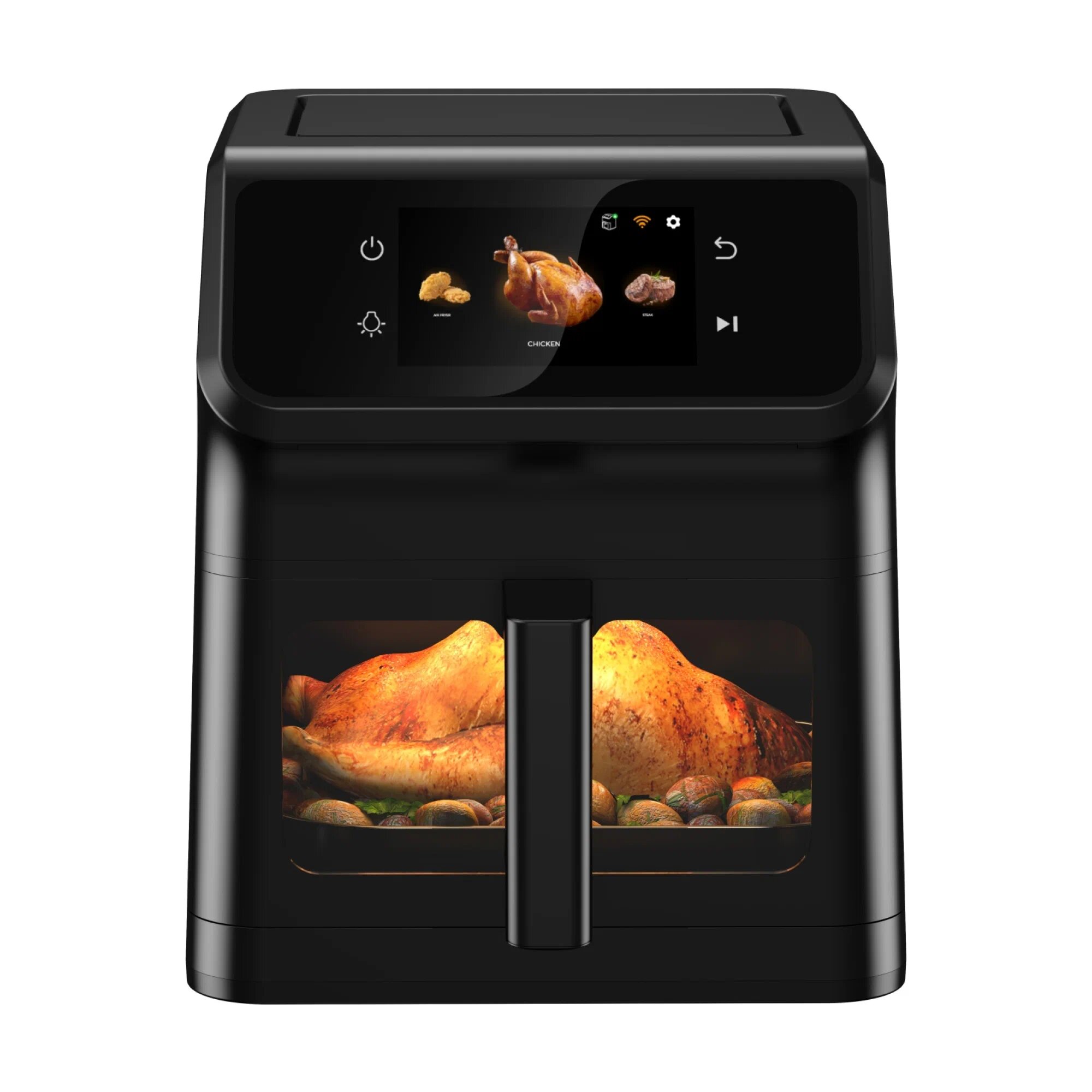 Аэрогриль Hofmann 12в1 SAF1812TSBK/HF, cенсорное управление, 1800 Вт