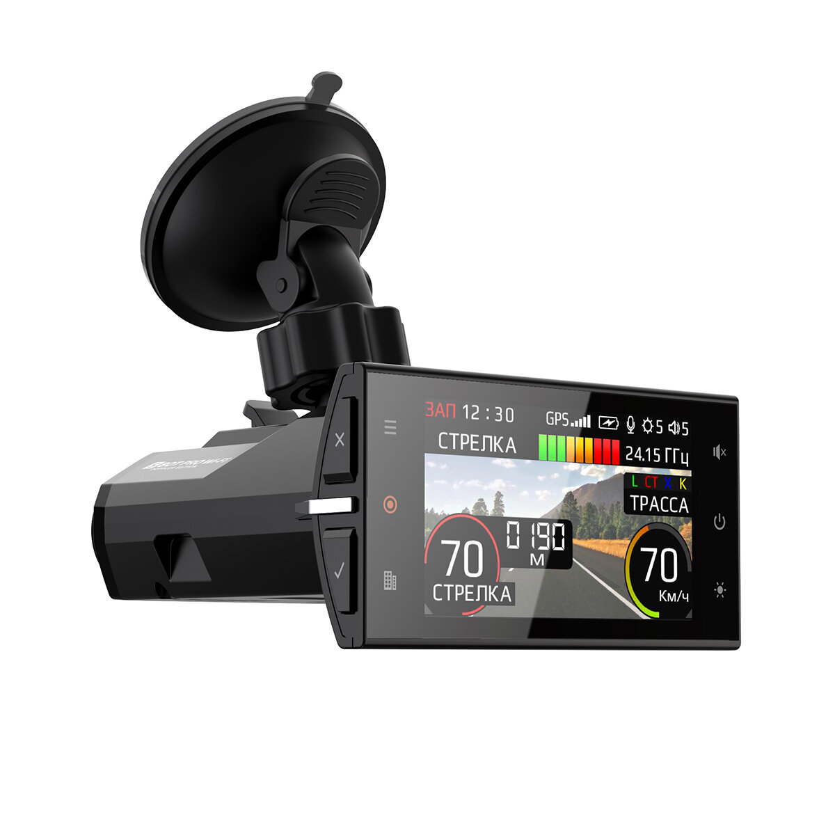 Гибридный радар-детектор с регистратором SilverStone F1 HYBRID S-BOT PRO Wi-Fi Doppler Edition