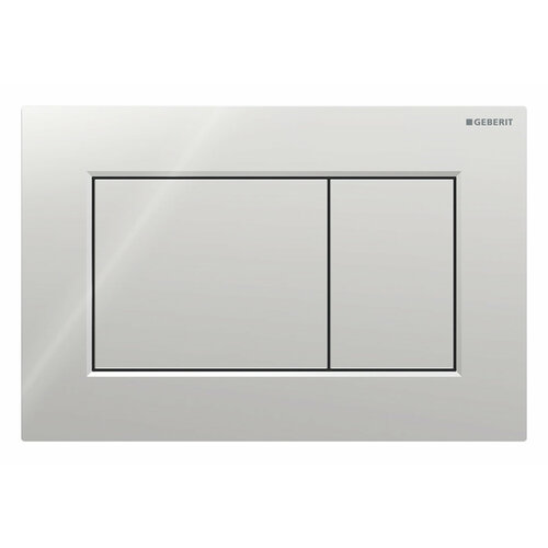 фото Смывная клавиша для унитаза geberit sigma01, квадратное исполнение, двойной смыв, хром глянцевый 115.660.21.1