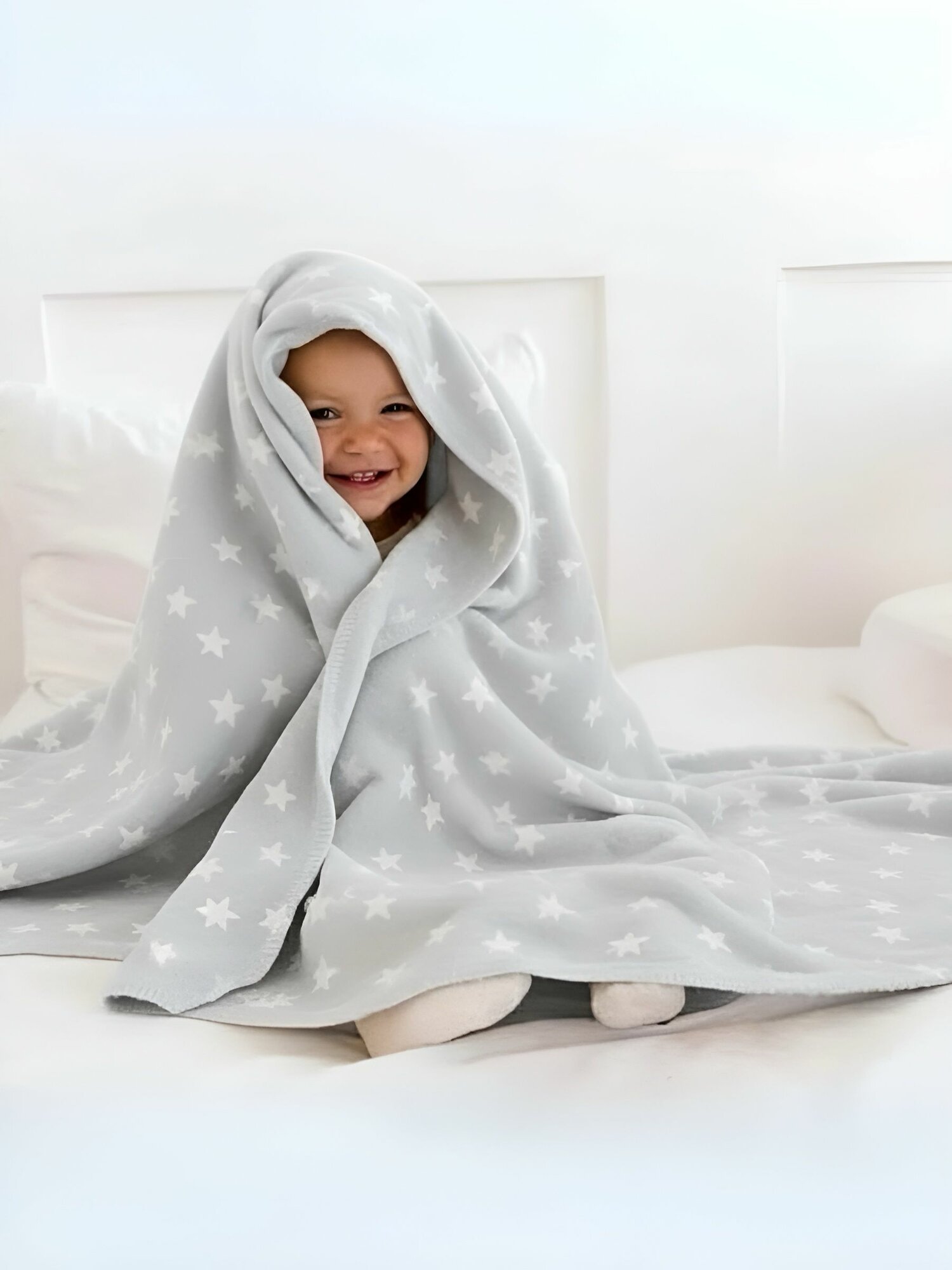 Одеяло вотоня, байковое, двустороннее, 100x140, хлопок 100%, гипоаллергенное — фото 1