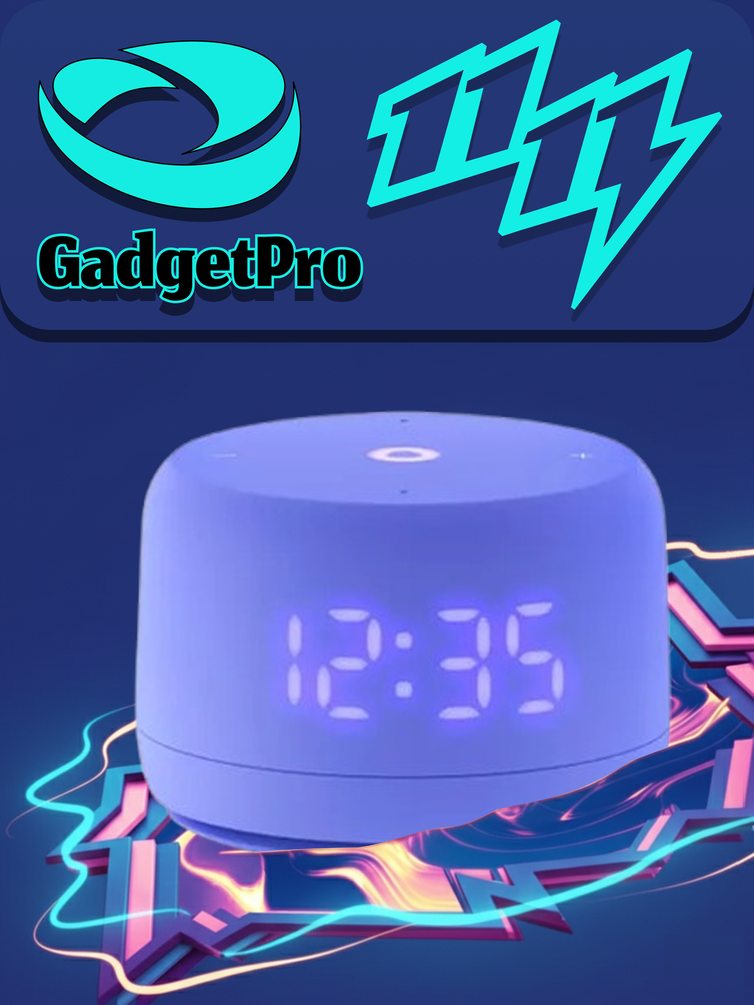 Умная колонка Яндекс. Станция Лайт 2 с Алисой, 6 Вт, LED-дисплей, Wi-Fi, Bluetooth 00026 Фиолетовый