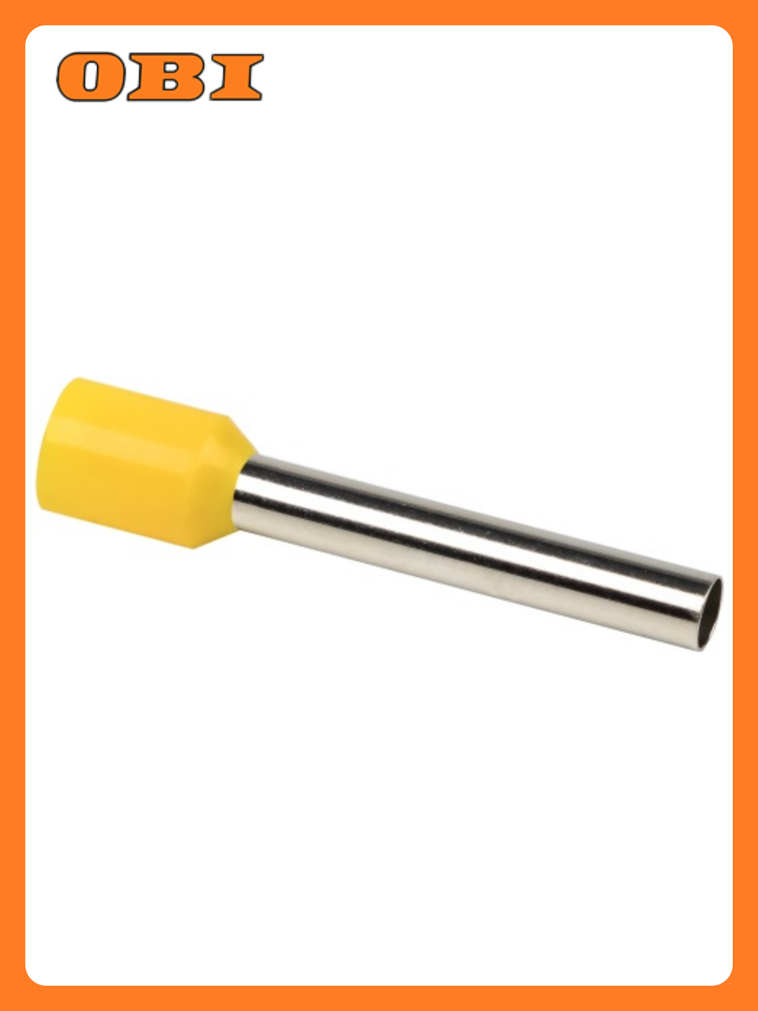 Наконечник штыревой втулочный изолированный НШвИ 60-24 (50шт.) EKF PROxima