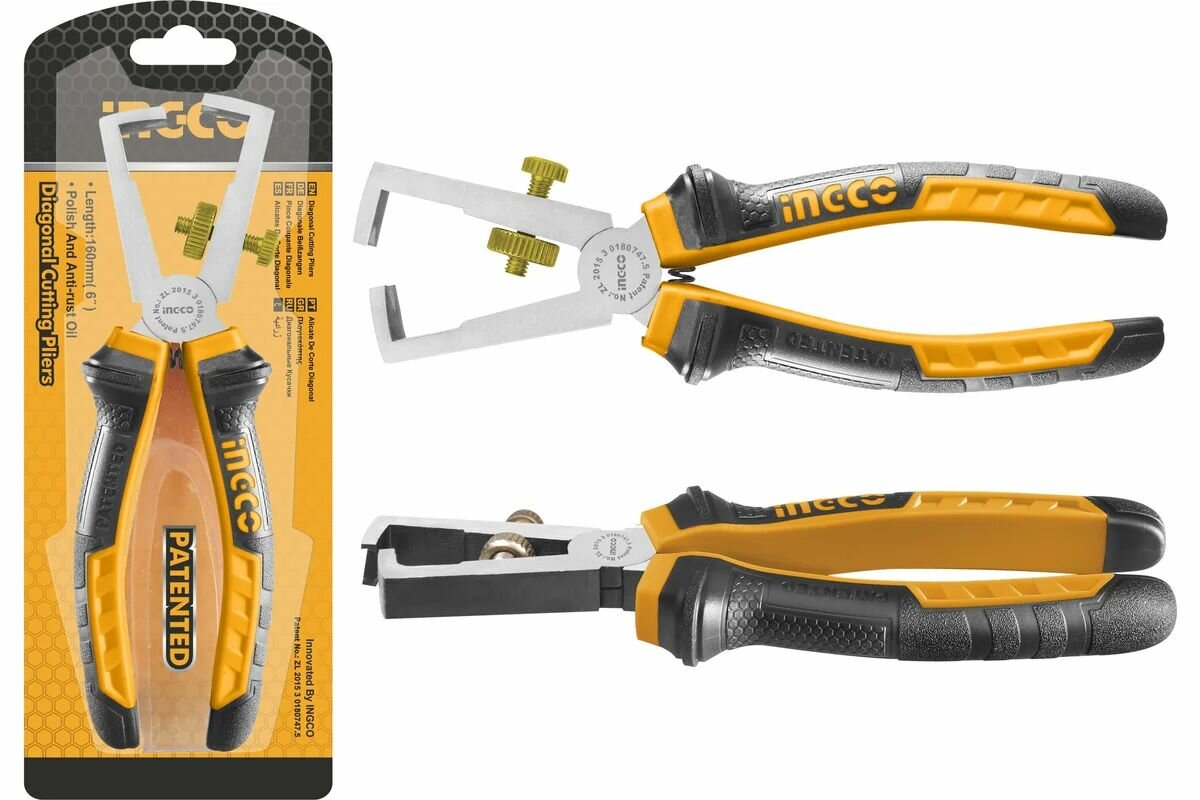 Стриппер INGCO для зачистки проводов 160мм HWSP08168