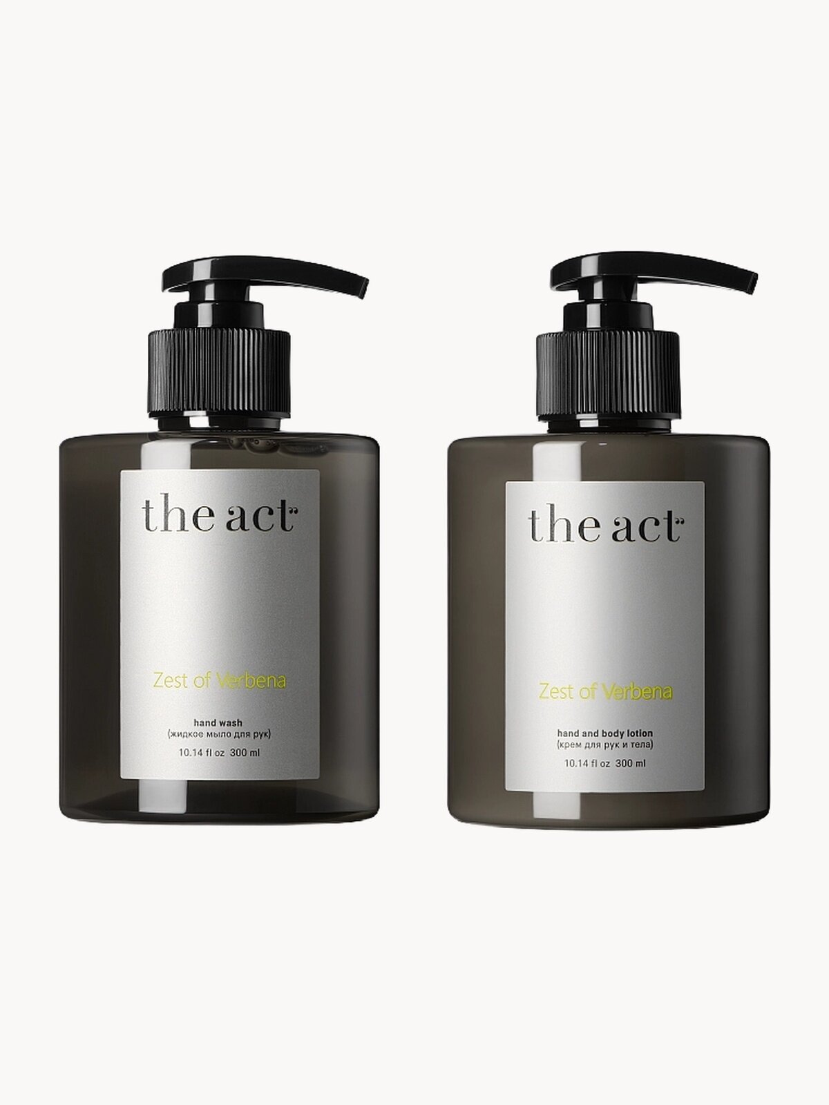 Крем и мыло для рук The Act набор парфюмированные, аромат цитрусовая вербена