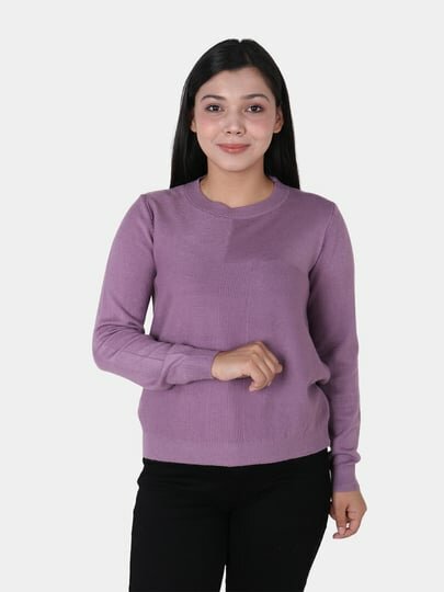 Свитер , размер OneSize, пурпур — фото 1