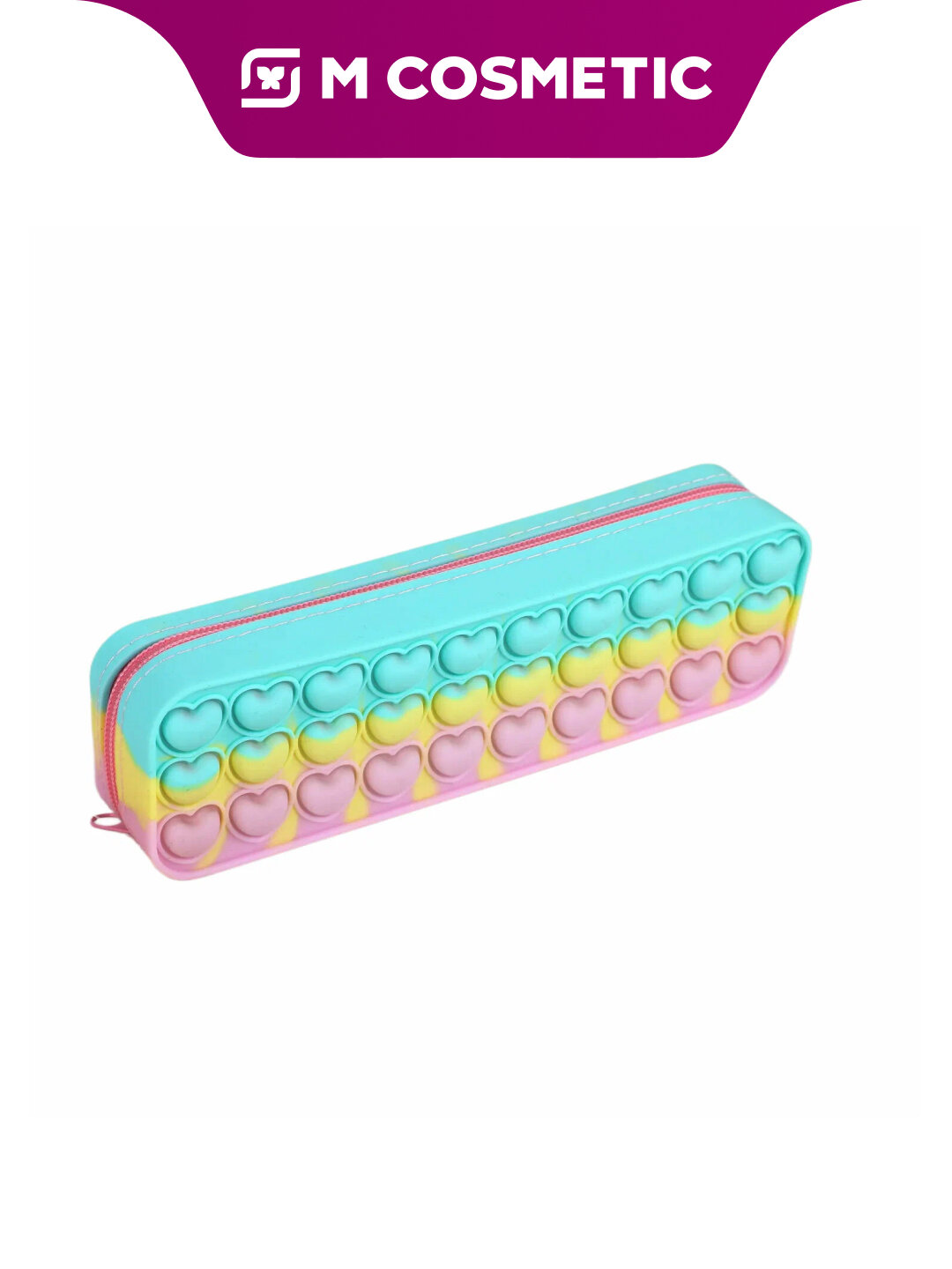 Пенал "Popit", силикон, для хранения канцтоваров, антистресс