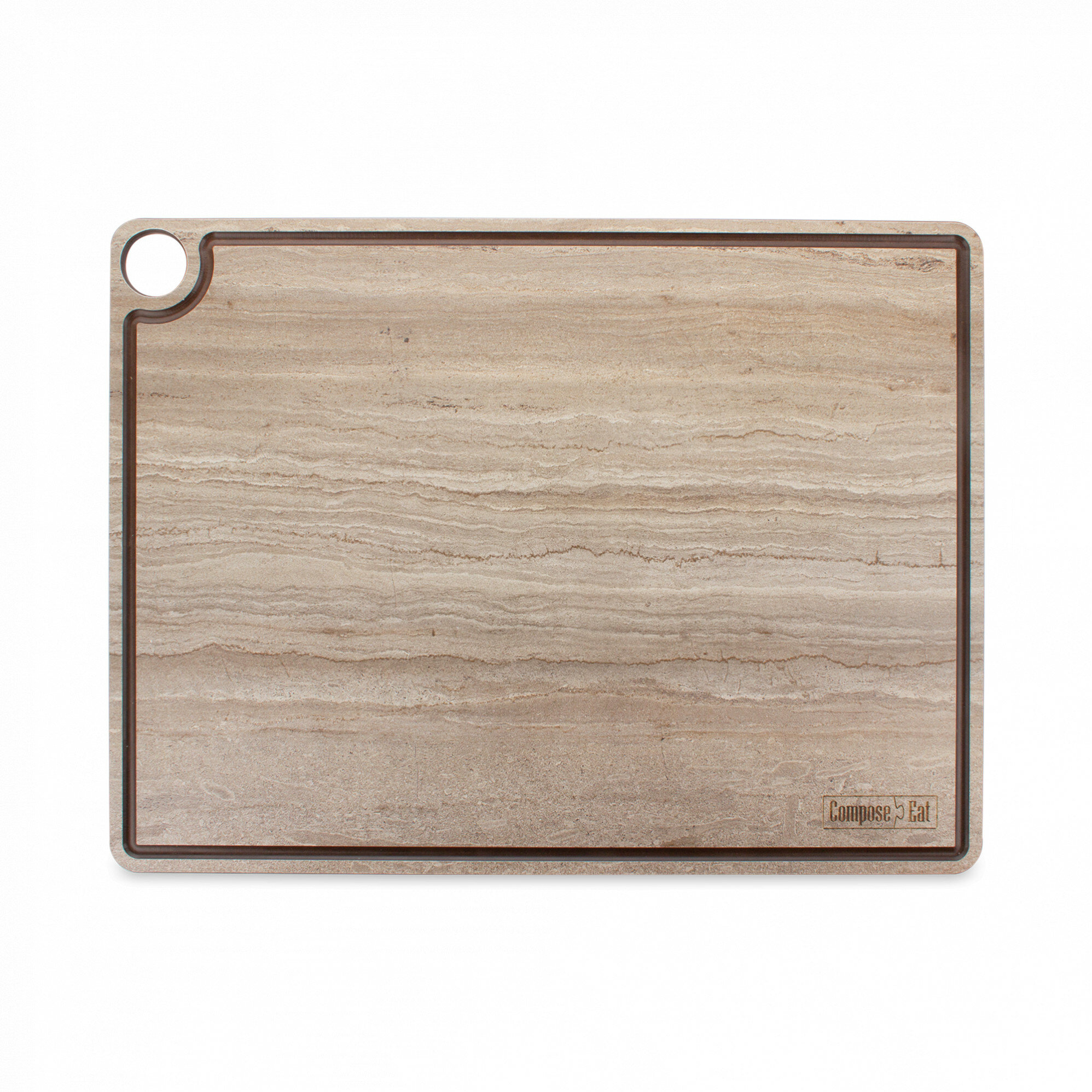 Доска разделочная COMPOSE EAT DRJ42310406KL6 ProFashion, травертиновая, 42x31 см