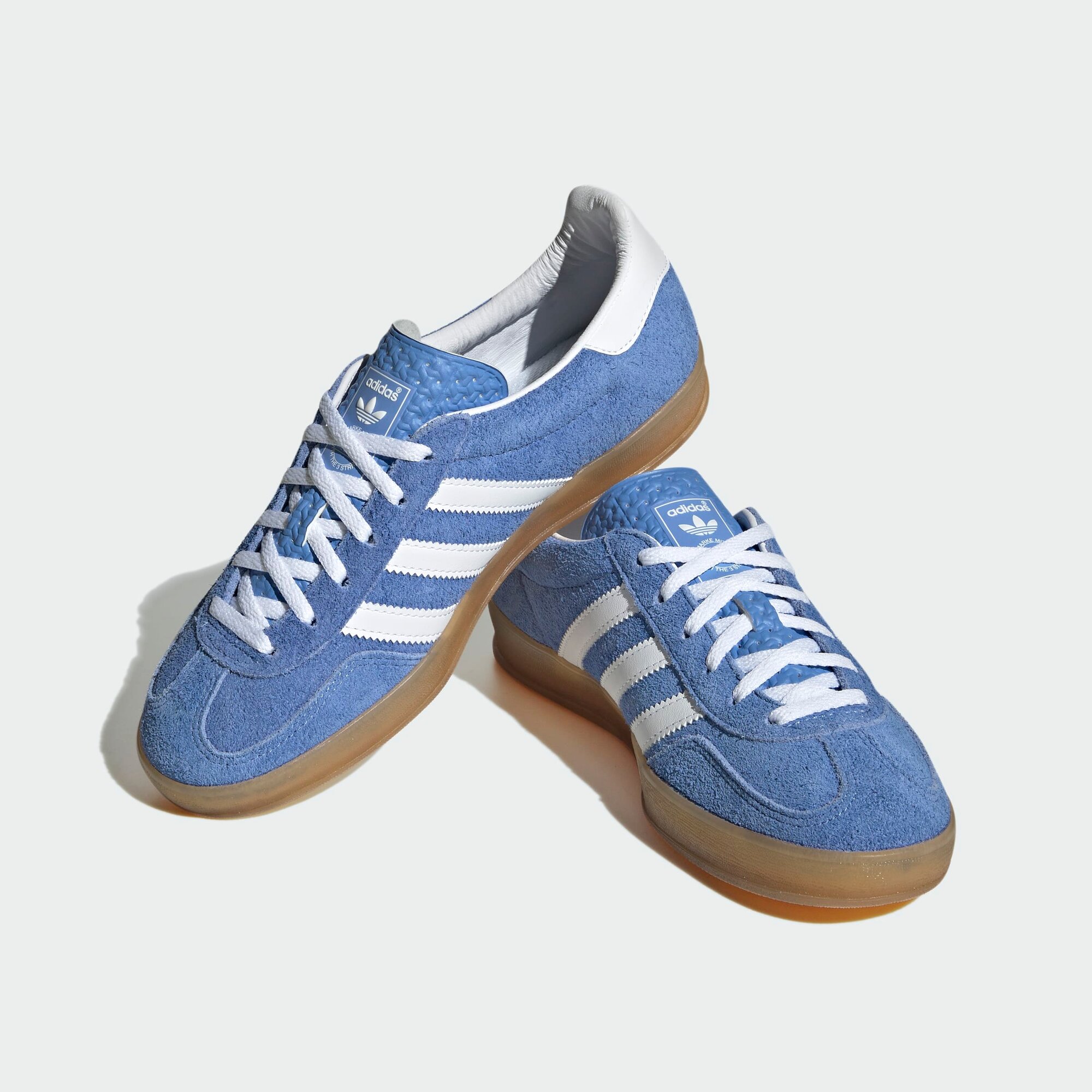 Кеды adidas Originals Gazelle Indoor, размер 4.5 UK, синий — фото 1